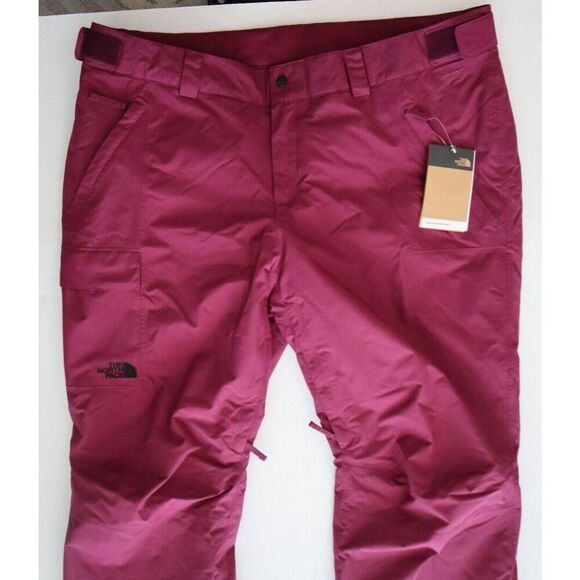 The North Face NF0A5ACYI0H Women's Sz 2XL Maroon Freedom Insulated Pants - Picture 5 of 15